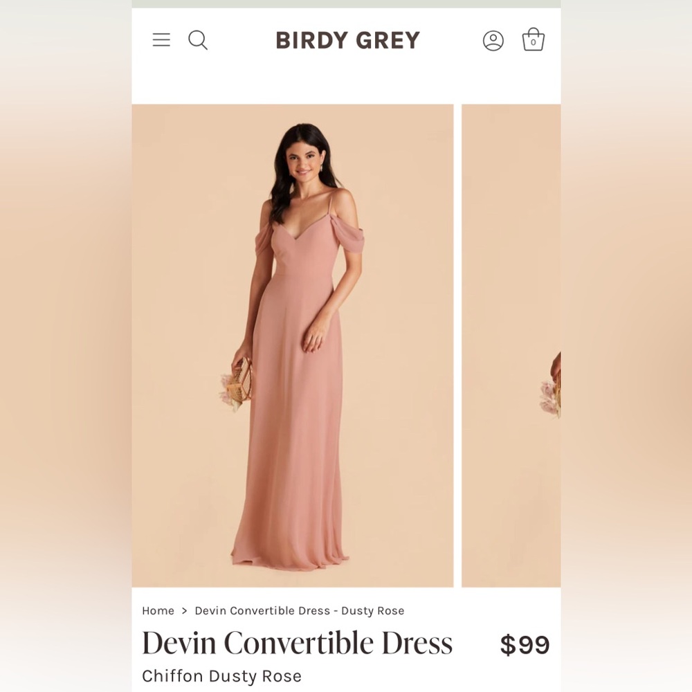Devin convertible dress by BirdyGrey